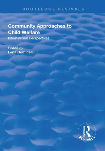 Community Approaches to Child Welfare cover