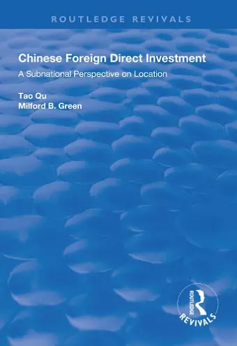 Chinese Foreign Direct Investment cover