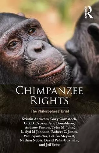 Chimpanzee Rights cover