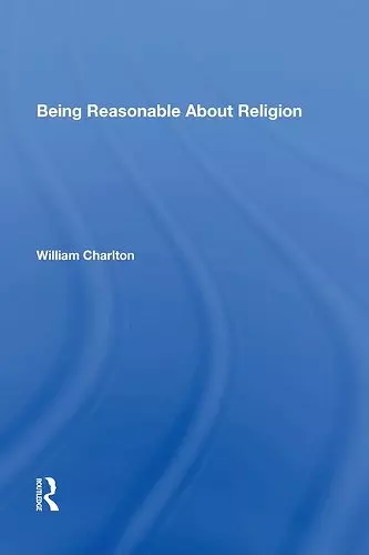 Being Reasonable About Religion cover