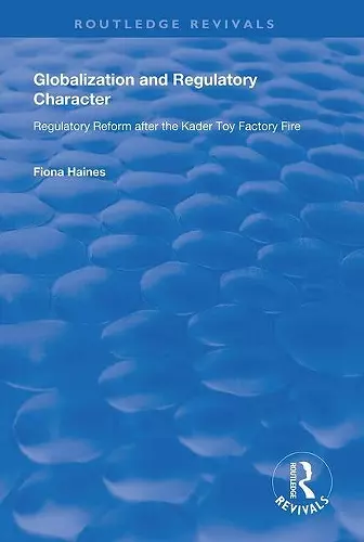 Globalization and Regulatory Character cover