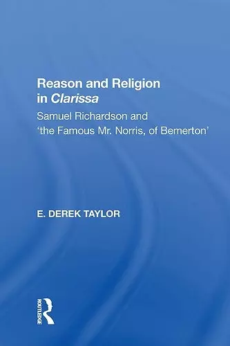 Reason and Religion in Clarissa cover