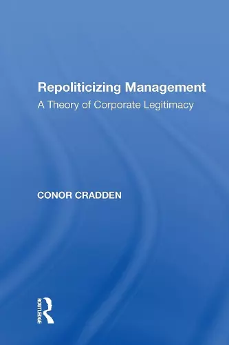 Repoliticizing Management cover