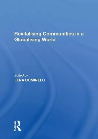 Revitalising Communities in a Globalising World cover