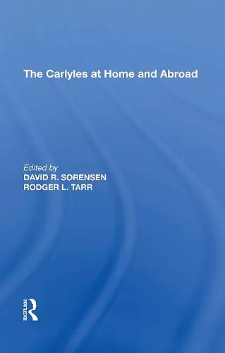 The Carlyles at Home and Abroad cover