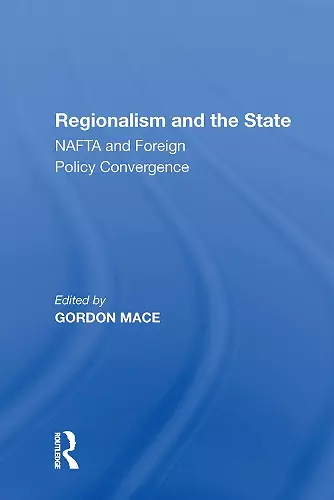 Regionalism and the State cover