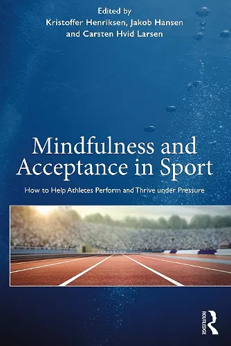 Mindfulness and Acceptance in Sport cover