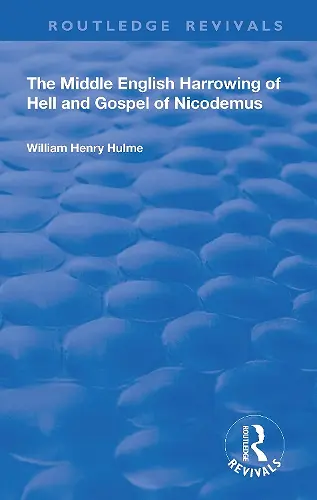 The Middle English Harrowing of Hell and Gospel of Nicodemus cover