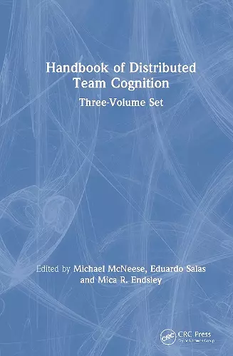 Handbook of Distributed Team Cognition cover