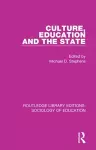 Culture, Education and the State cover