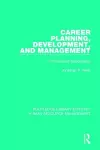 Career Planning, Development, and Management cover