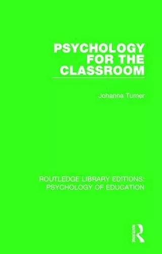 Psychology for the Classroom cover