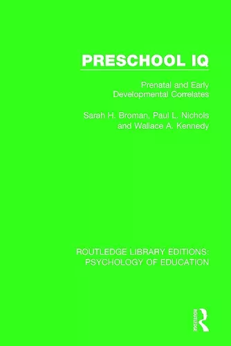 Preschool IQ cover