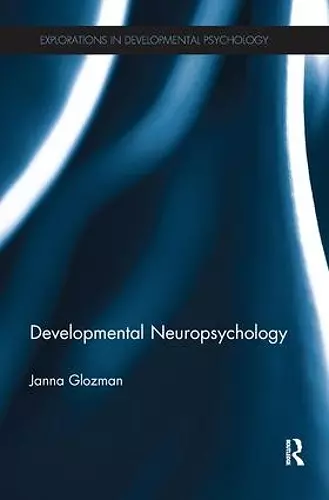 Developmental Neuropsychology cover