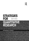 Strategies for Quantitative Research cover