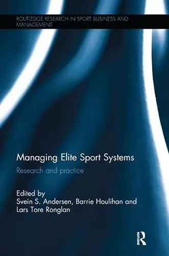 Managing Elite Sport Systems cover