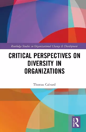 Critical Perspectives on Diversity in Organizations cover