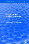 Education and Warfare in Europe cover