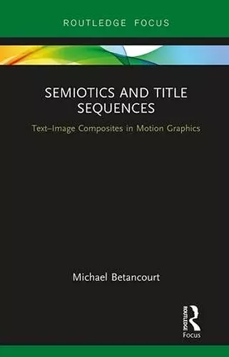 Semiotics and Title Sequences cover