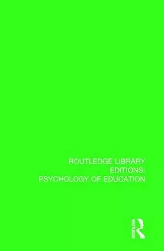 Learning Theory and Behaviour Modification cover