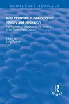 New Horizons in Sociological Theory and Research cover