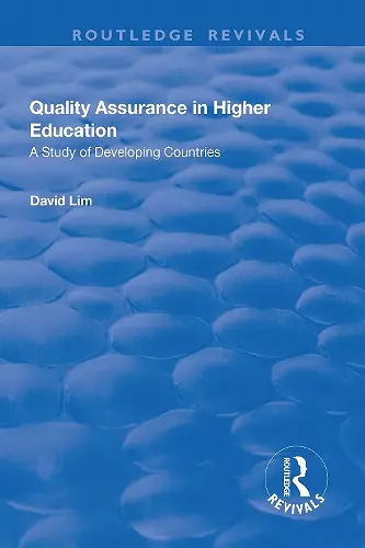 Quality Assurance in Higher Education cover