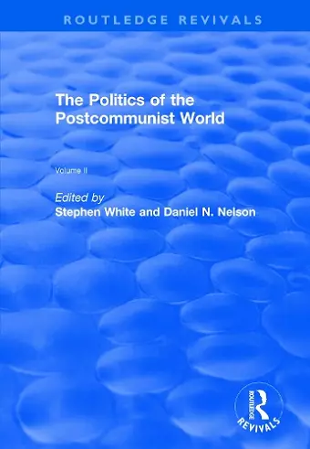 The Politics of the Postcommunist World cover