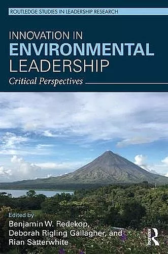 Innovation in Environmental Leadership cover