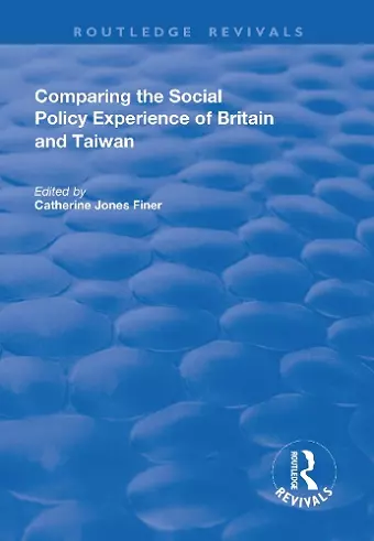 Comparing the Social Policy Experience of Britain and Taiwan cover