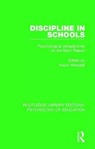 Discipline in Schools cover