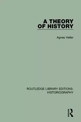 A Theory of History cover