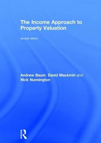 The Income Approach to Property Valuation cover