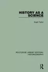 History As A Science cover