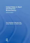 Instant Notes in Sport and Exercise Biomechanics cover