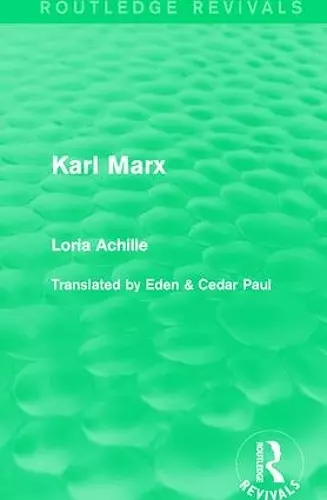 Karl Marx cover