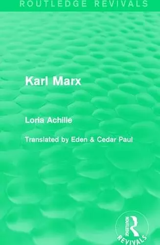 Karl Marx cover