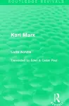 Karl Marx cover