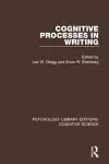 Cognitive Processes in Writing cover