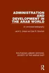 Administration and Development in the Arab World cover