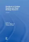 Handbook of College Reading and Study Strategy Research cover