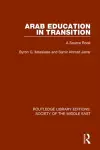 Arab Education in Transition cover