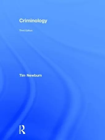 Criminology cover