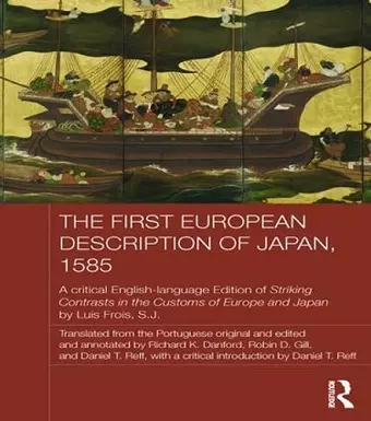 The First European Description of Japan, 1585 cover