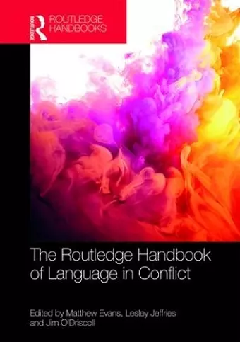 The Routledge Handbook of Language in Conflict cover