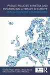 Public Policies in Media and Information Literacy in Europe cover