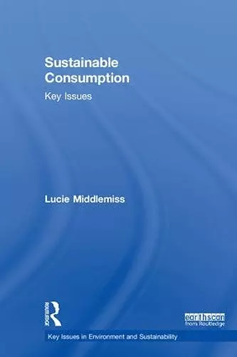 Sustainable Consumption cover