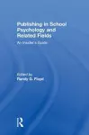 Publishing in School Psychology and Related Fields cover