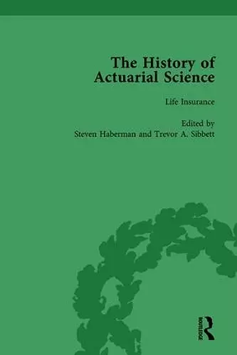 The History of Actuarial Science Vol V cover