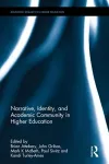 Narrative, Identity, and Academic Community in Higher Education cover