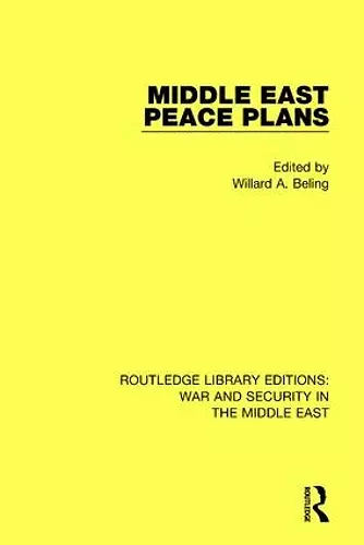 Middle East Peace Plans cover